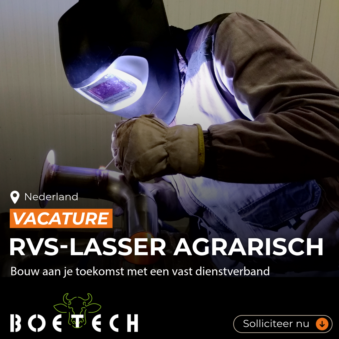 Campagnebeeld Boetech: RVS-lasser