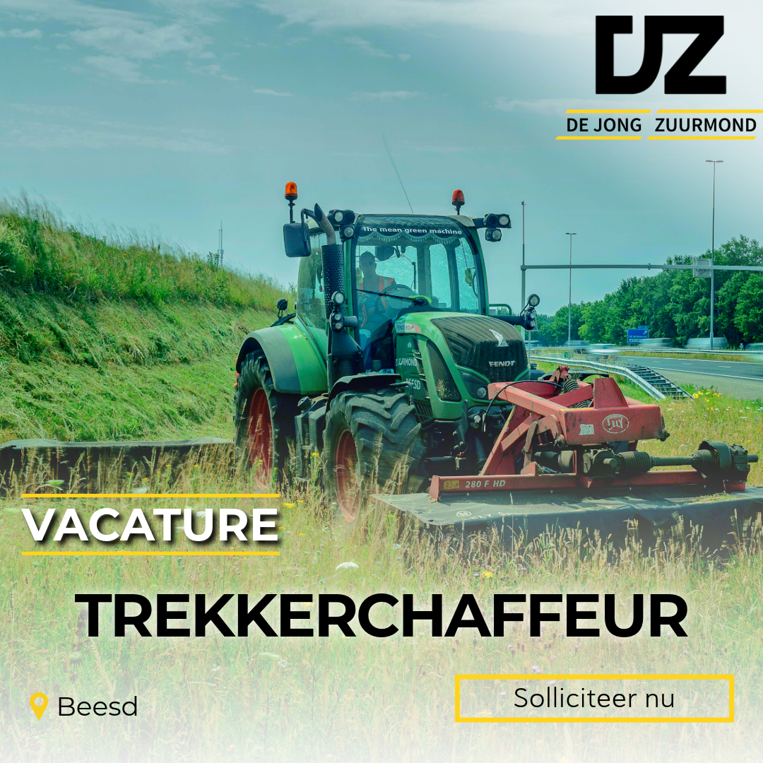 Campagnebeeld De Jong Zuurmond: Trekkerchauffeur